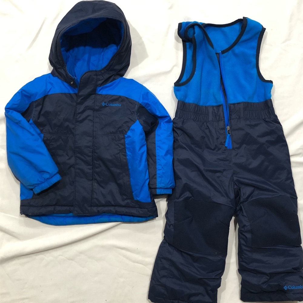 Columbia 3T snow pant winter jacket set like new